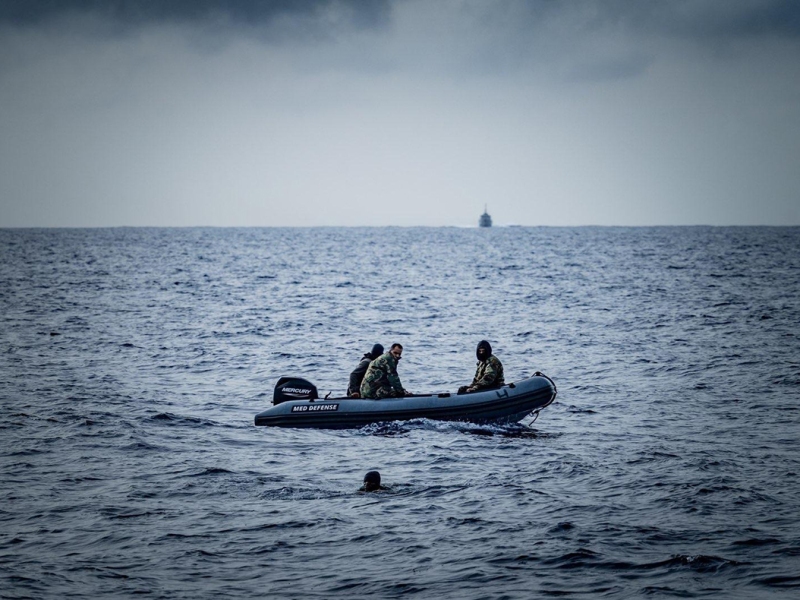 Libyan Coastguards intercept 80 refugees after harassing rescuers for days